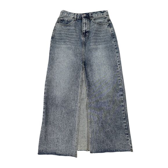 Steve Madden Dresses & Skirts - Steve Madden Avani Denim Skirt Light Blue Size 2